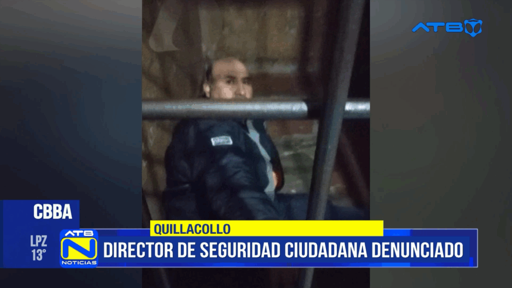Aprehenden a director de Seguridad Ciudadana de Quillacollo por presunto abuso sexual