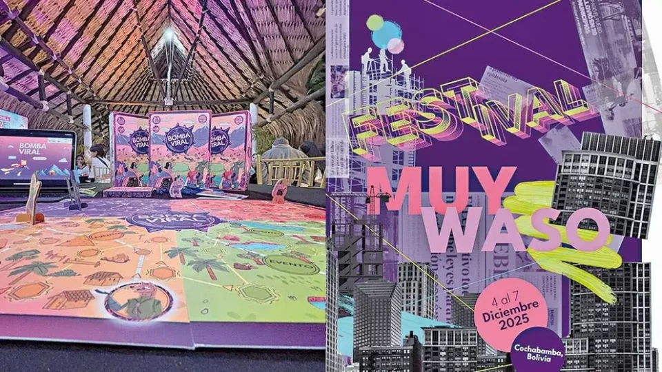 Festival Muy Waso transforma a "Cocha" en un espacio de innovación para el periodismo boliviano