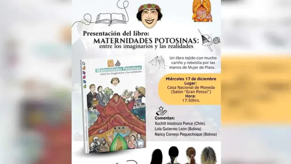 Maternidades potosinas, un libro que explora imaginarios y realidades, presentado por Mujer de Plata