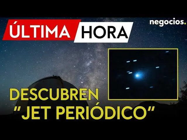Científicos detectan un jet periódico en un objeto interestelar
