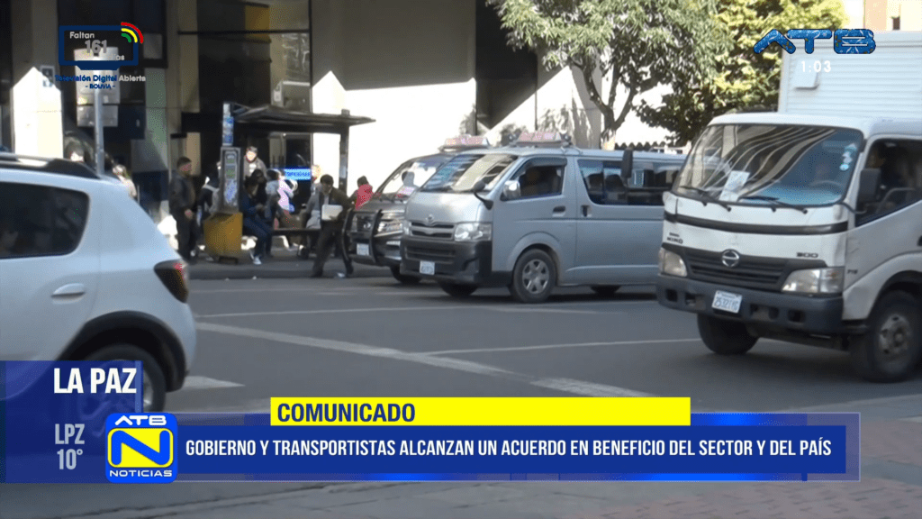 DS 5503: Gobierno y transportistas de Santa Cruz llegan a un acuerdo sobre