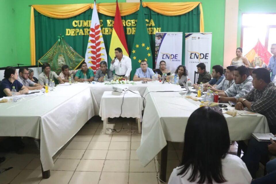 Instituciones benianas y Ende revisarán tarifas elevadas y cortes de energía