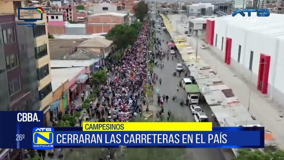 CSTUCB ratifican bloqueo nacional y anuncian movilización hacia La Paz