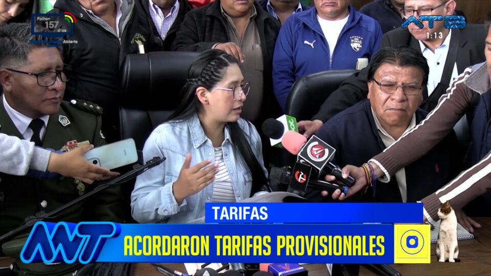 El Alto: nuevas tarifas transitorias para el transporte público