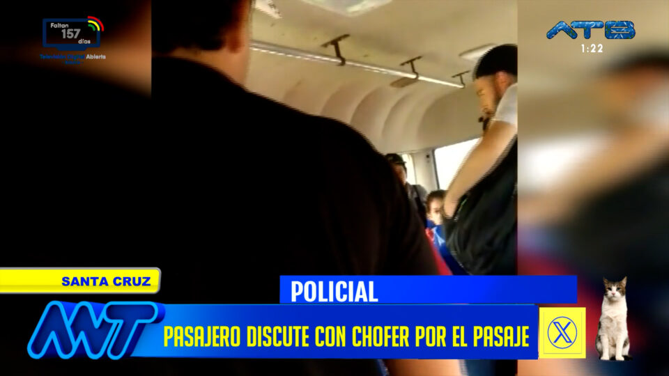 Santa Cruz: Pasajero fall3ce tras discusión por pasaje en micro