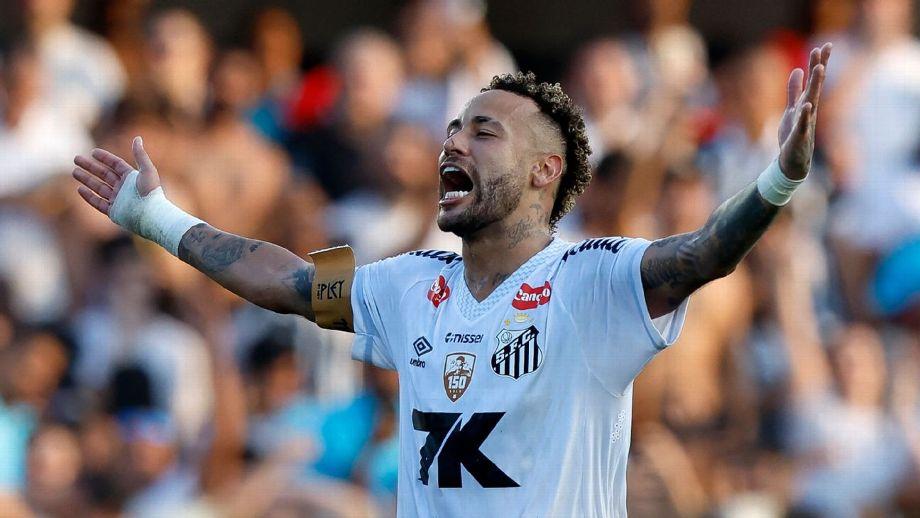 Neymar impide el descenso del Santos y los clasifica a la Sudamericana