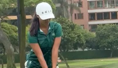 Mara Dajer logra el tercer lugar en el arranque del golf bolivariano
