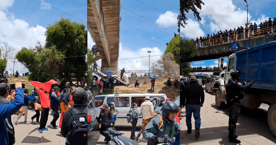 Video: maestros rurales levantan bloqueos en El Alto