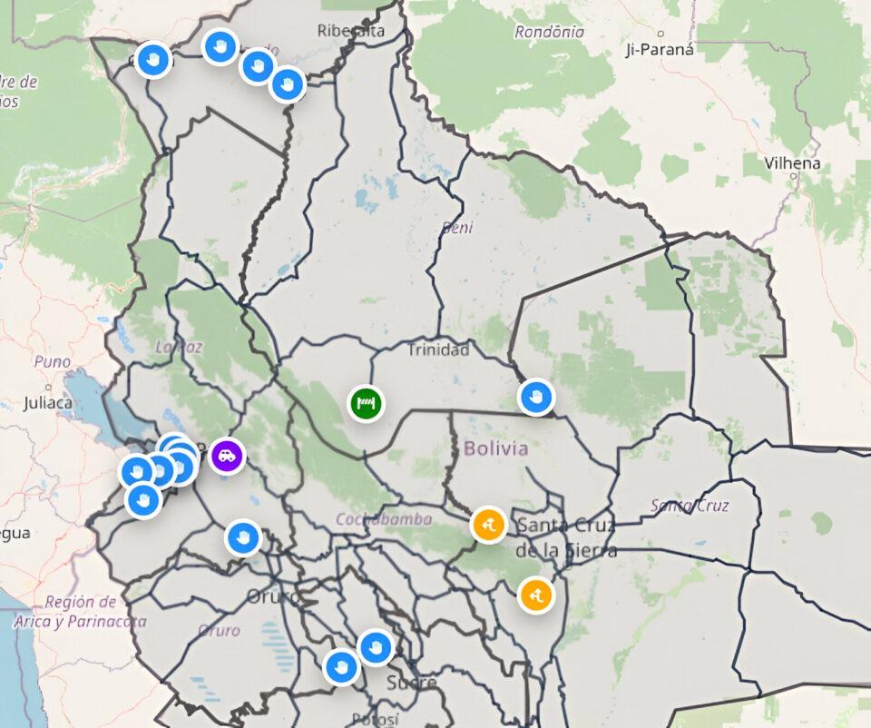 La ABC registra 14 puntos de bloqueo en el país