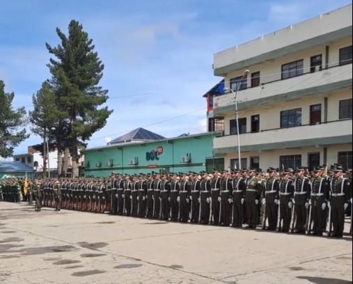 Comando Regional de El Alto celebra su 37° aniversario