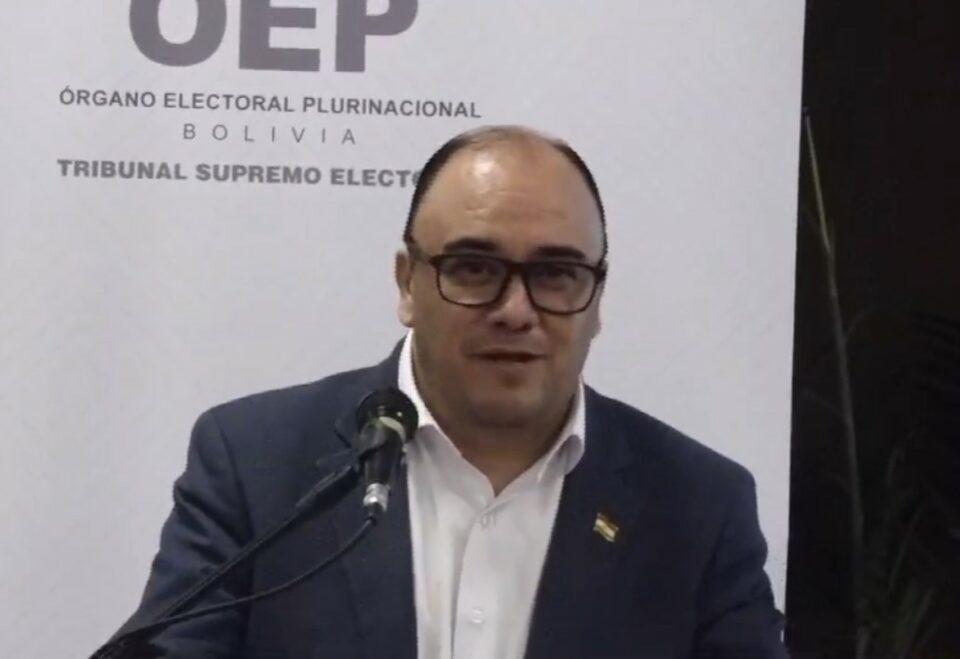 El presidente del TSE afirma que las Elecciones Subnacionales será “un momento decisivo" para Bolivia