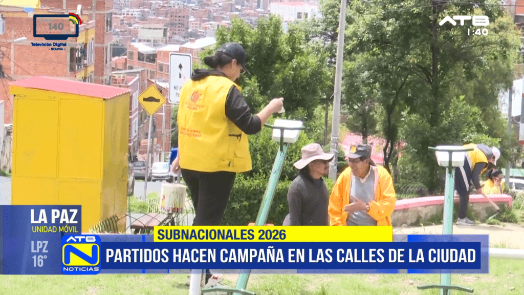 Alianza Patria inicia campaña en La Paz con limpieza de áreas públicas