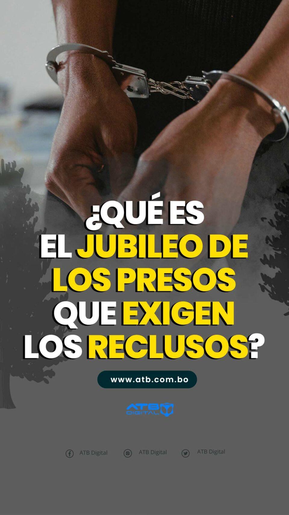 ¿Qué es el jubileo de los presos que exigen los reclusos?