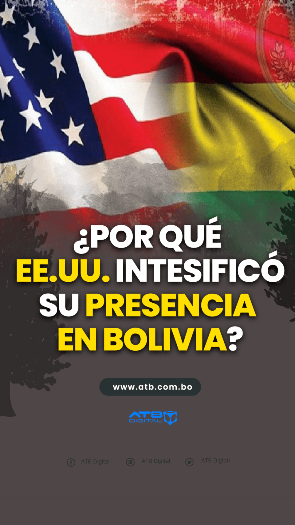 ¿Por qué EE.UU. intesificó su presencia en Bolivia?
