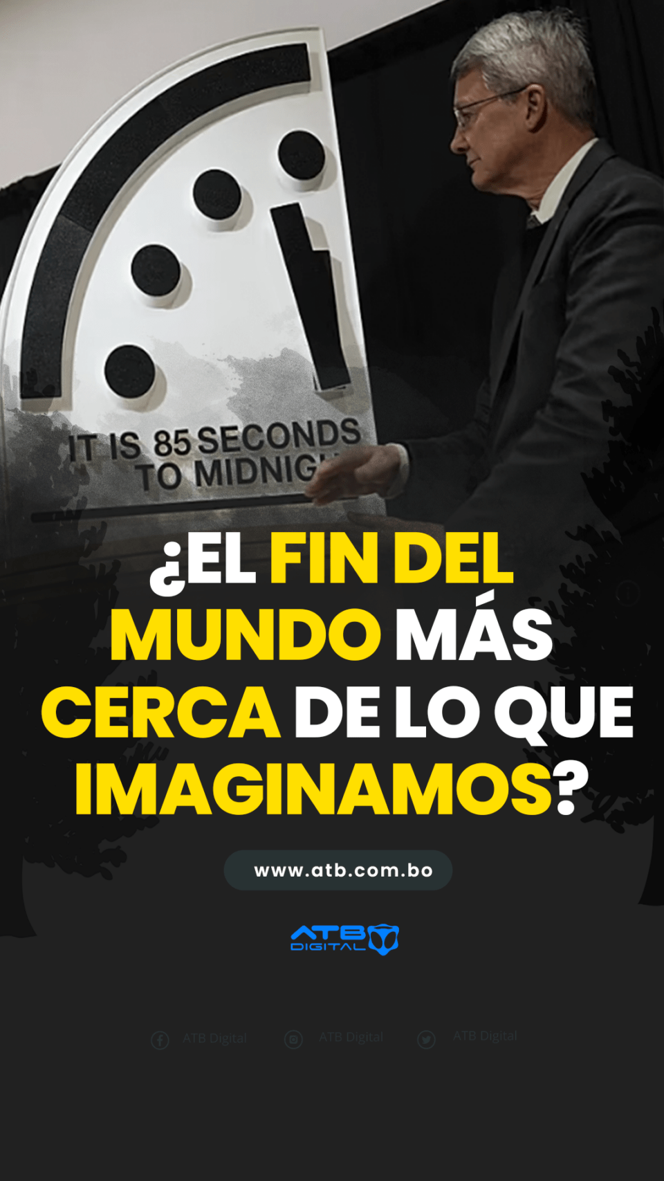 ¿El fin del mundo más cerca de lo que imaginamos?