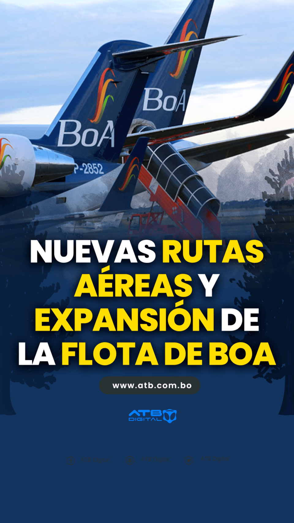 Nuevas rutas aéreas y expansión de la flota de BoA
