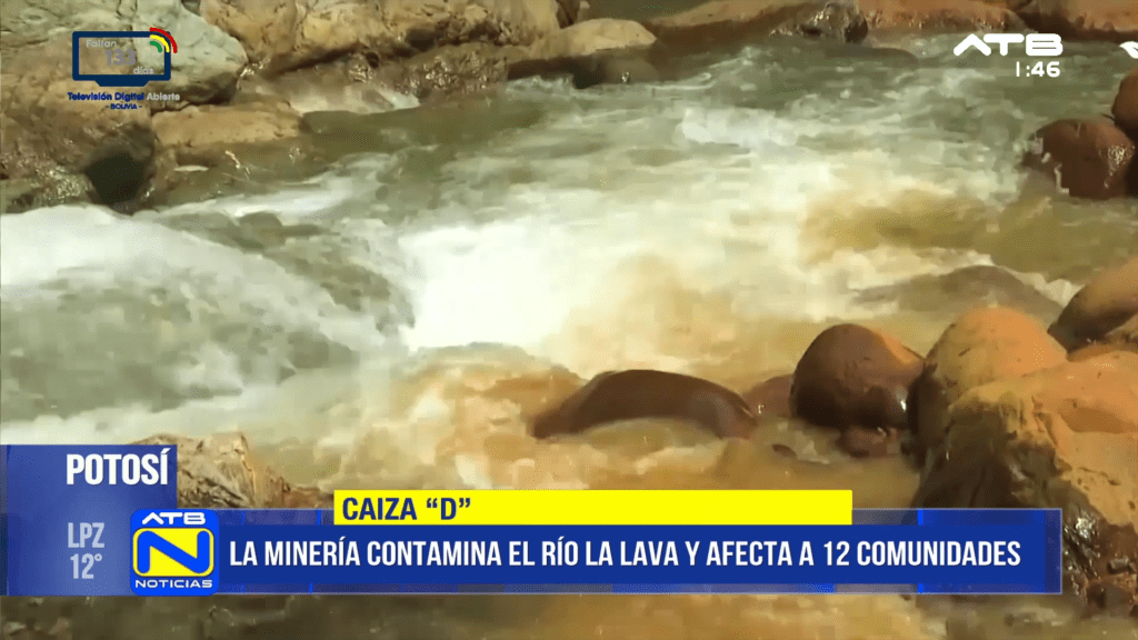 Minería en Potosí genera impacto ambiental en 12 comunidades