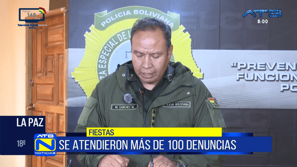 FELCC atendió 140 hechos delictivos durante diciembre