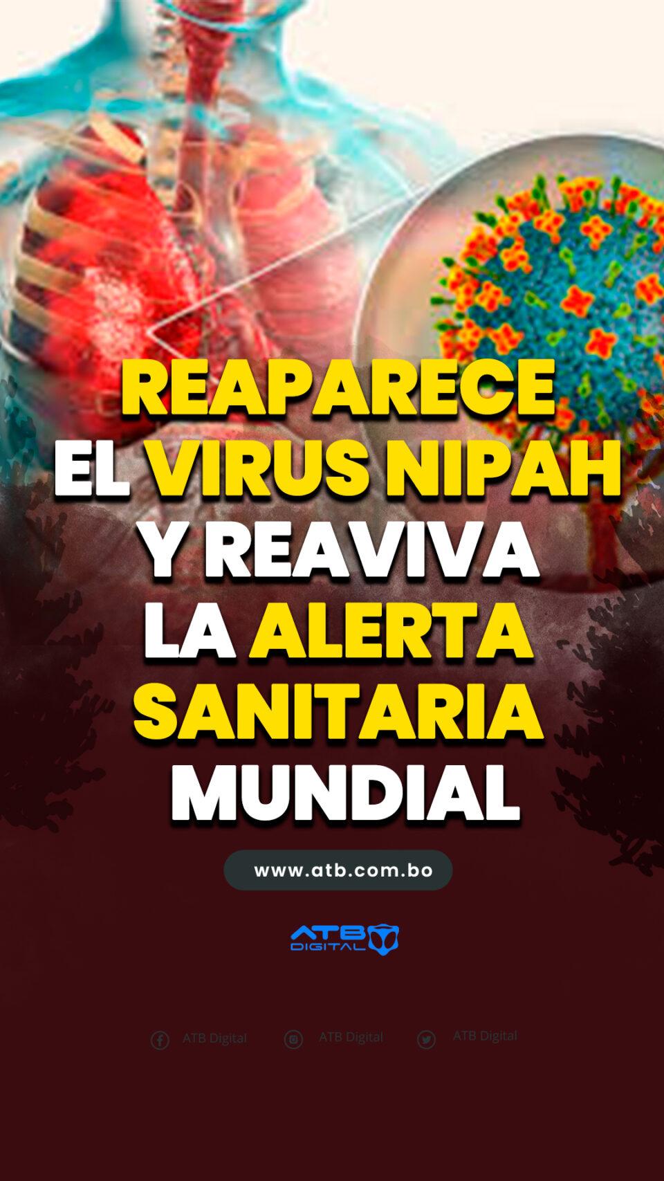 Reaparece el virus Nipah y reaviva la alerta sanitaria mundial