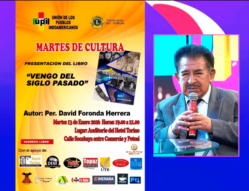 David Foronda presenta la obra "Vengo del siglo pasado"