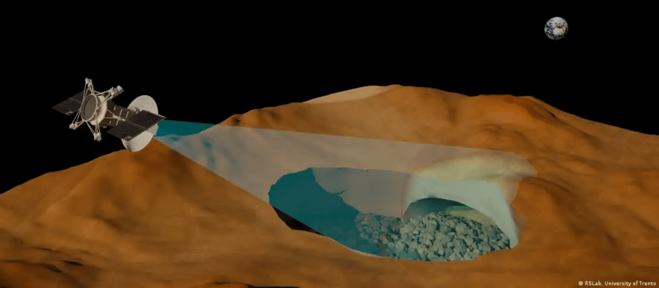 Descubren cueva de lava oculto bajo la superficie de Venus