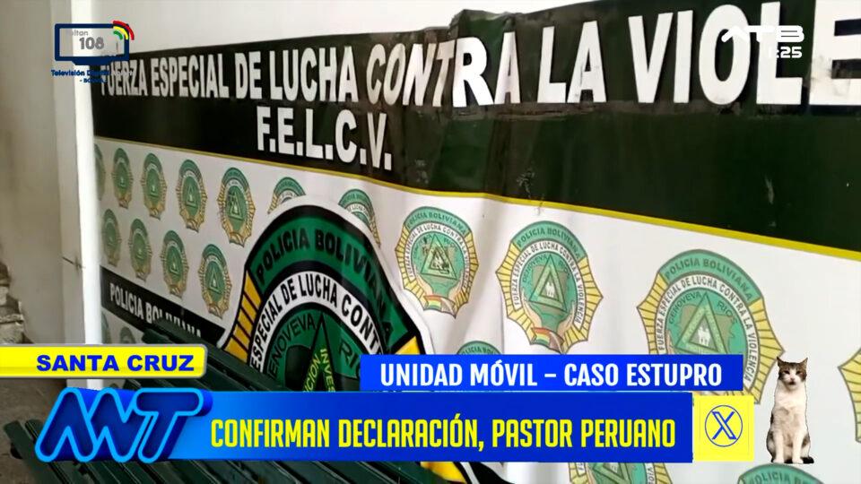 Pastor peruano debe declarar por presunto estupro y violencia familiar