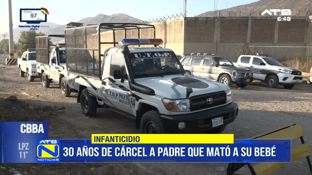 Padre es sentenciado a 30 años por infanticidio en Sipe Sipe