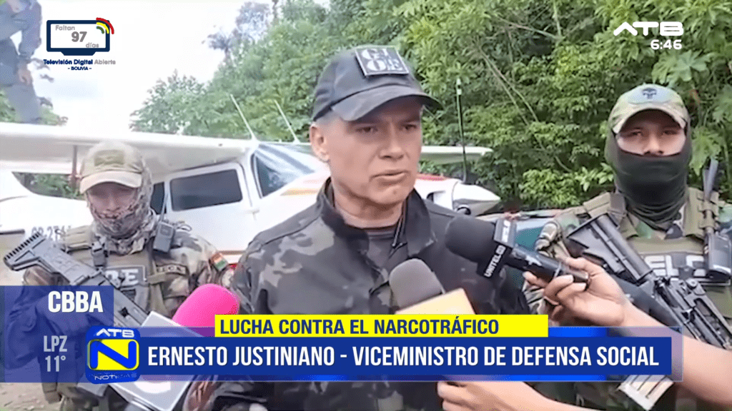 Operativo en Villa Tunari afecta al narcotráfico en $us 2 millones