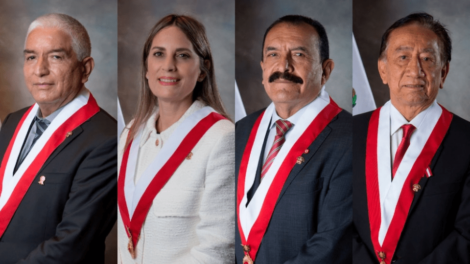 Cuatro candidatos buscan reemplazar a José Jerí: dos son de izquierda y los otros dos de derecha