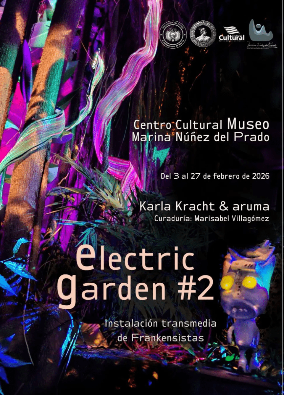 "Electric Garden #2", la instalación futurista que combina arte y tecnología