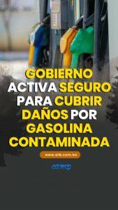Gobierno activa seguro para cubrir daños por gasolina contaminada