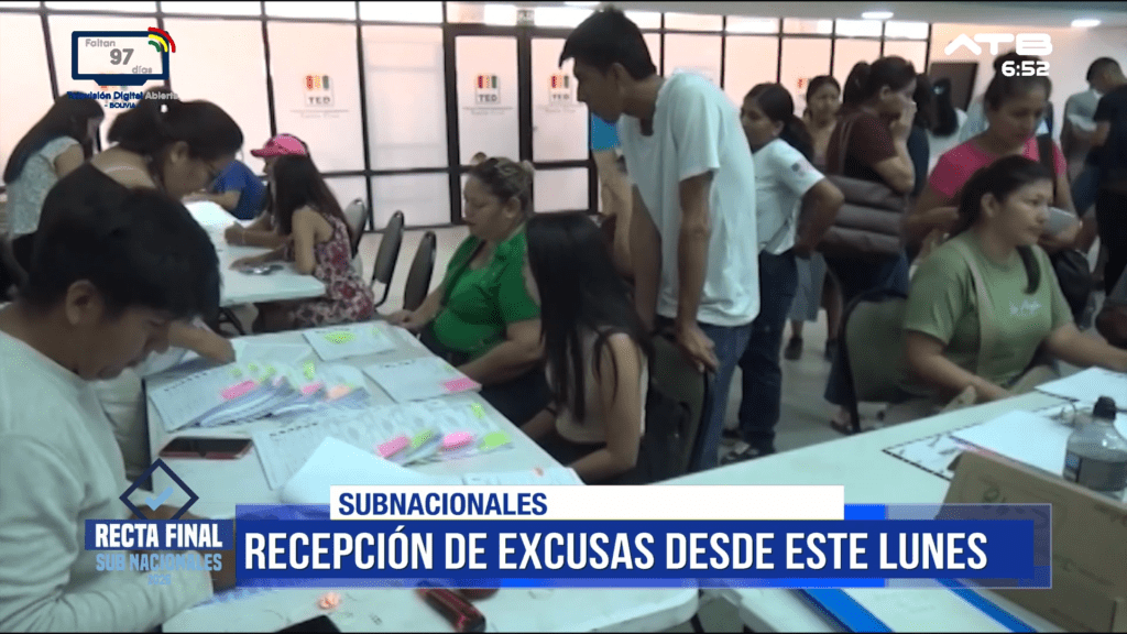 TED Santa Cruz recibe excusas de jurados electorales desde este lunes