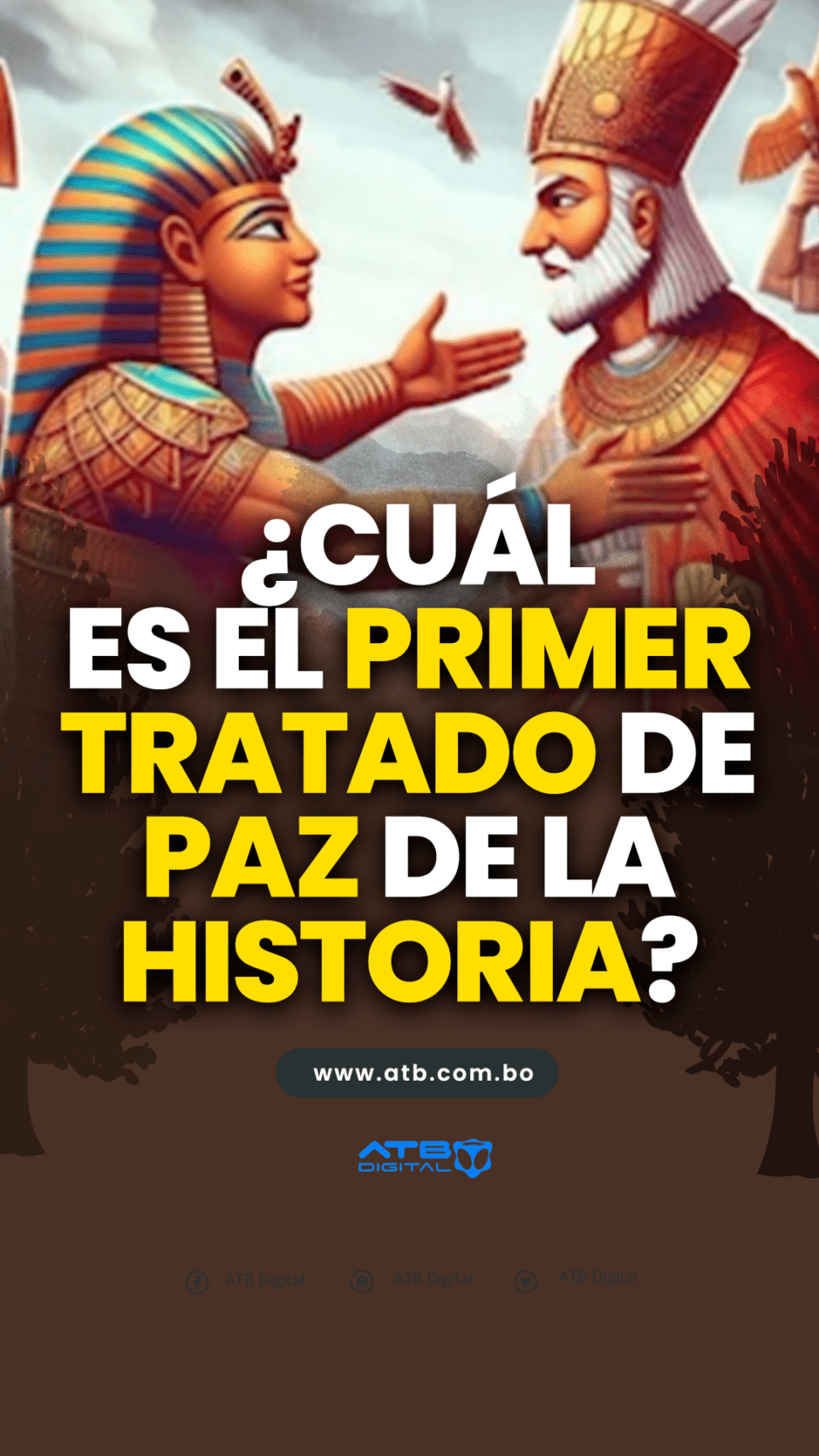 ¿Cuál es el primer tratado de paz de la historia?
