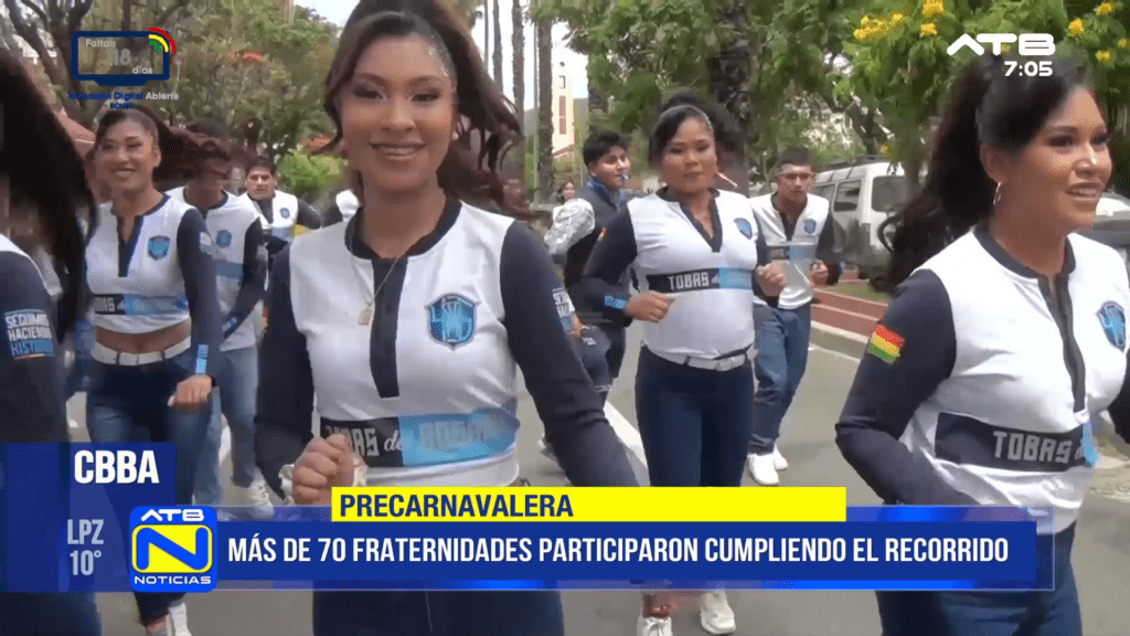 Precarnavalera reúne a 74 fraternidades en Cochabamba