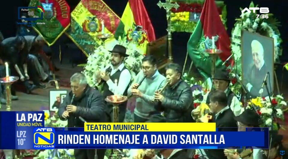 Rinden homenaje a David Santalla en el Teatro Municipal