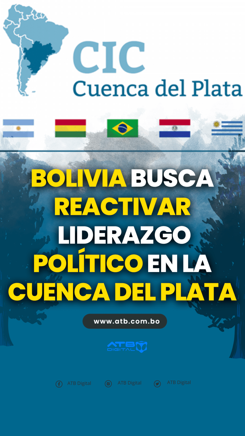 olivia busca reactivar liderazgo político en la Cuenca del Plata