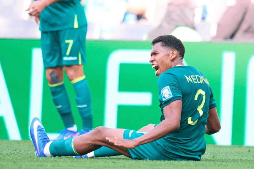 Medina podría perderse el partido ante Irak