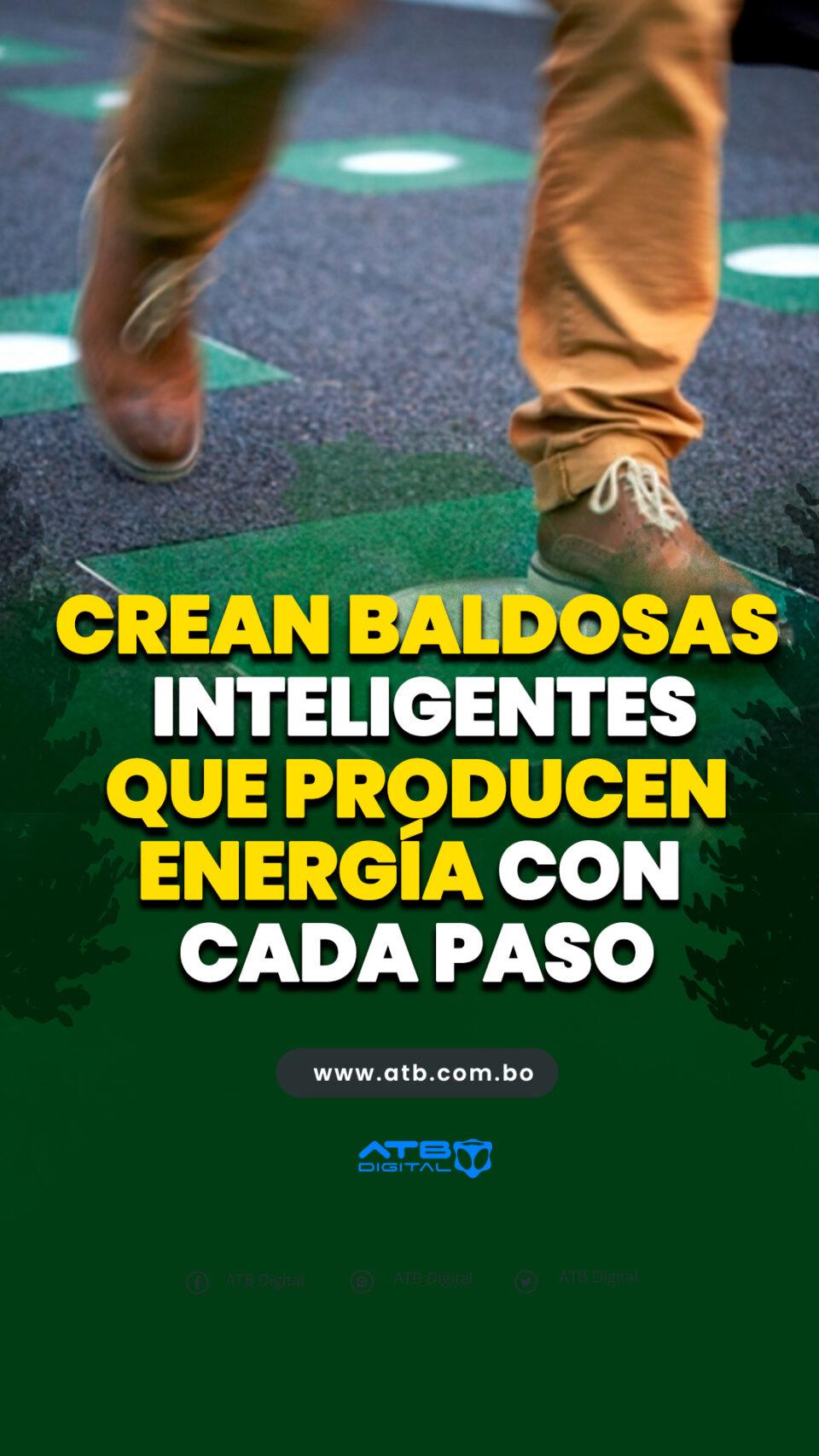 Crean baldosas inteligentes que producen energía con cada paso