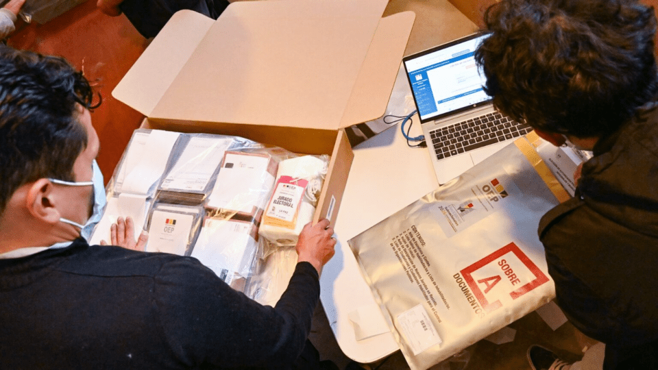 Este jueves inicia la distribución de maletas electorales, anuncia el TED La Paz