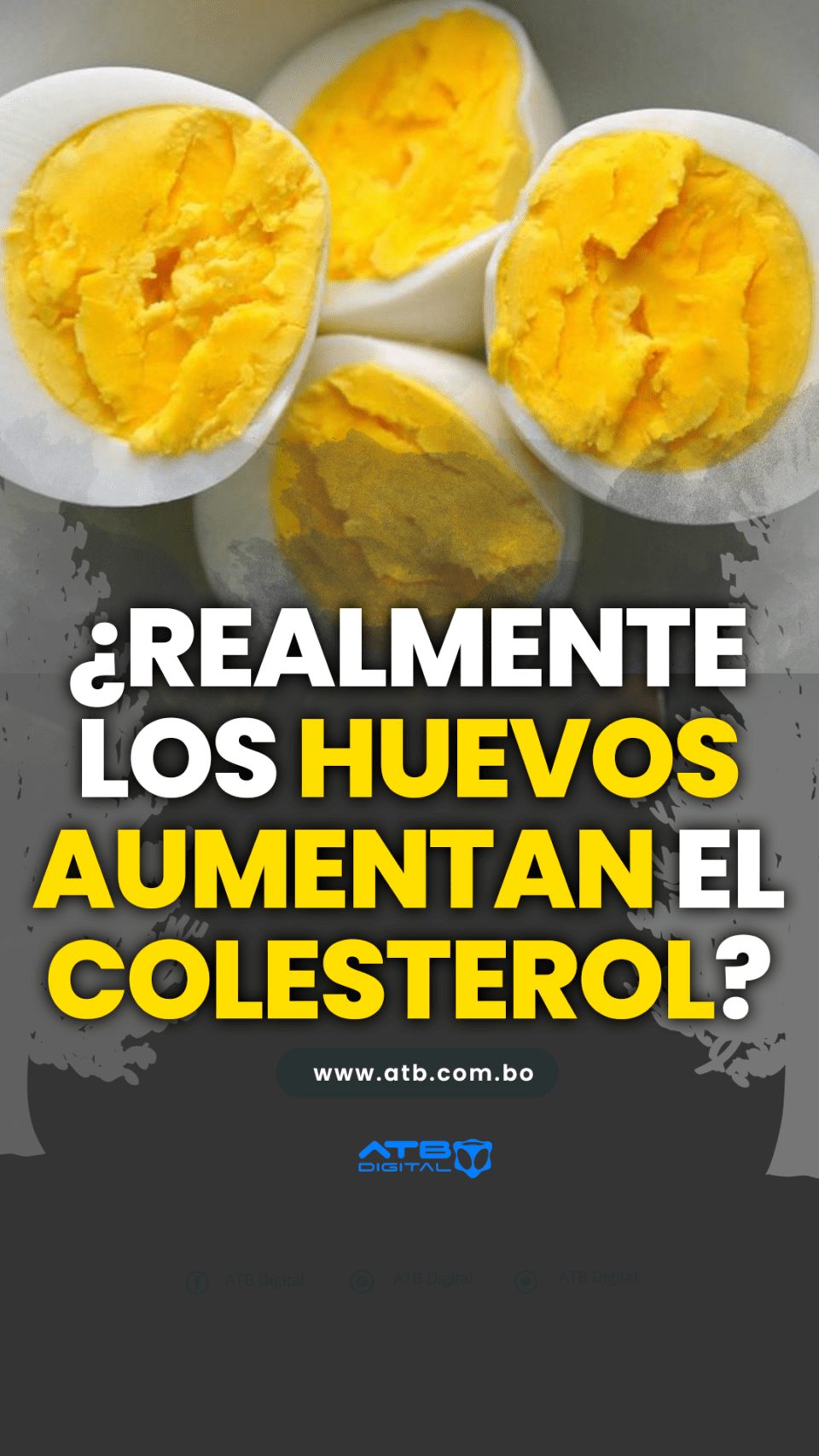¿Realmente los huevos aumentan el colesterol?