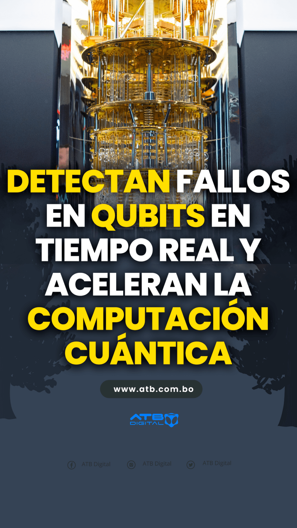 Detectan fallos en qubits en tiempo real y aceleran la computación cuántica