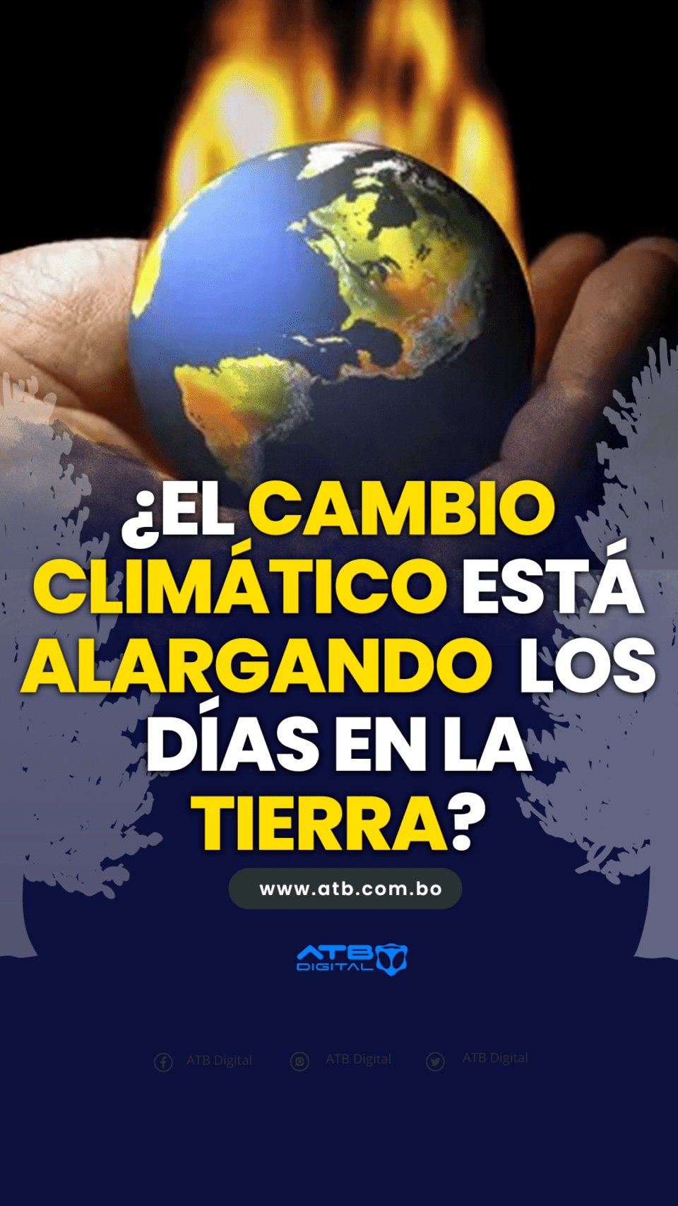 ¿El cambio climático está alargando los días en la Tierra?
