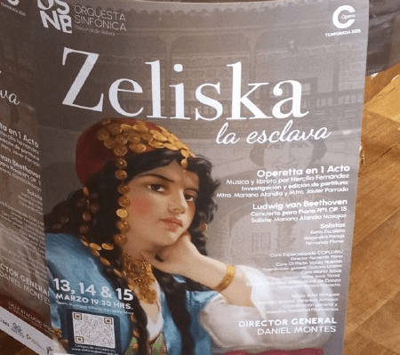 Del 13 al 15 de marzo presentarán la obra "Zeliska la esclava" en La Paz