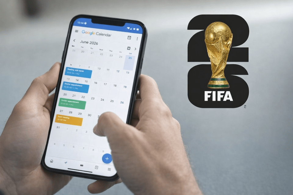 Así puedes programar todos los partidos del Mundial 2026 en tu calendario