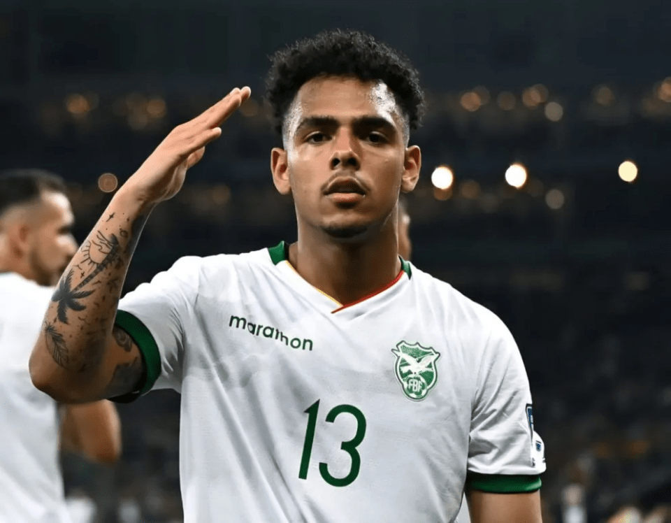 Paniagua dispara su valor tras brillar con Bolivia