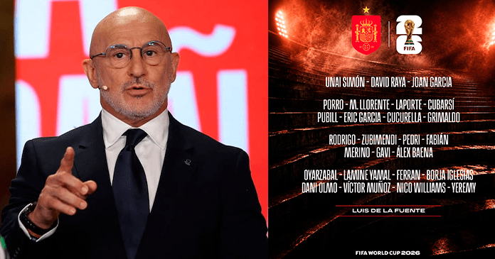De la Fuente, sobre la ausencia de jugadores del Real Madrid: "Yo no miro la procedencia de un jugador".