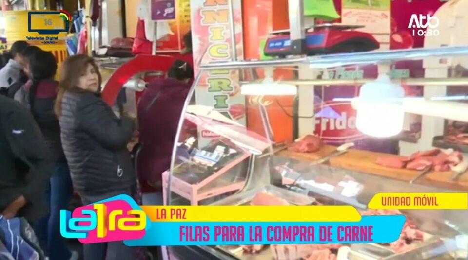 La Paz: sube el precio de la carne de res en el mercado Garita de Lima