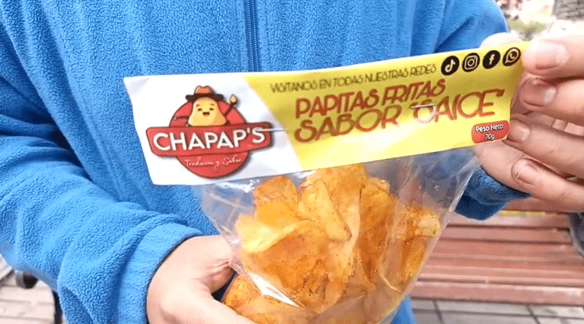 Las “Chapaps”: el emprendimiento tarijeño que transforma el saice en papas fritas