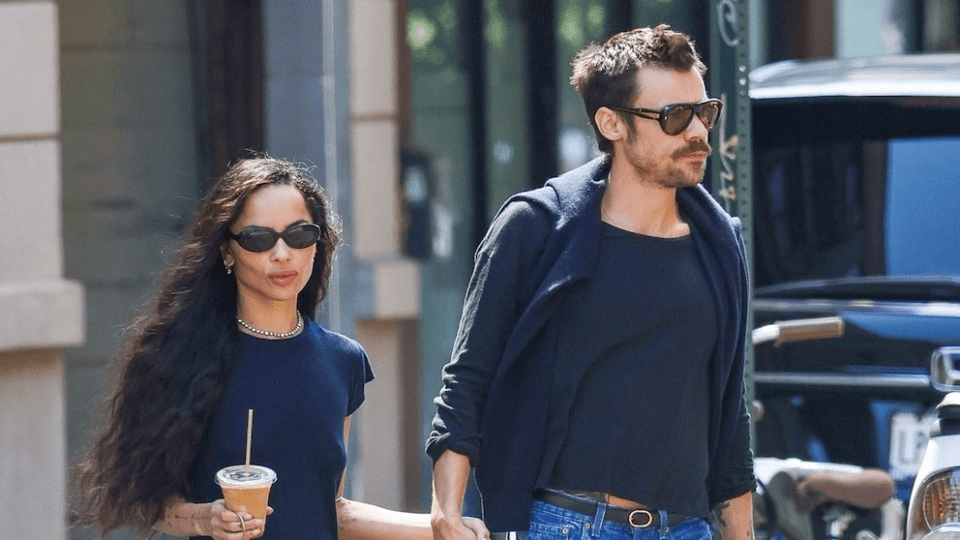 Harry Styles y Zoë Kravitz prepararían dos ceremonias de boda en Londres y Nueva York. (Grosby)