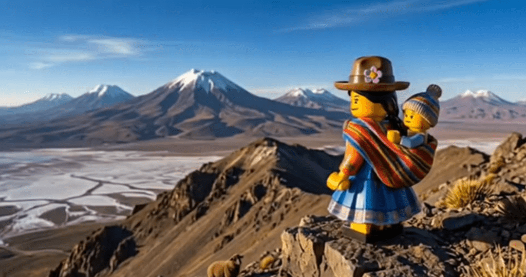 Plastic Motion Studio viraliza la cultura boliviana con una “cholita LEGO”
